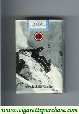 Lucky Strike Snowpacks cigarettes soft box